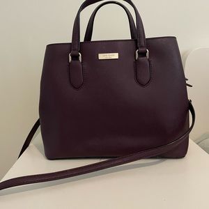 Kate spade Maroon with a long strip